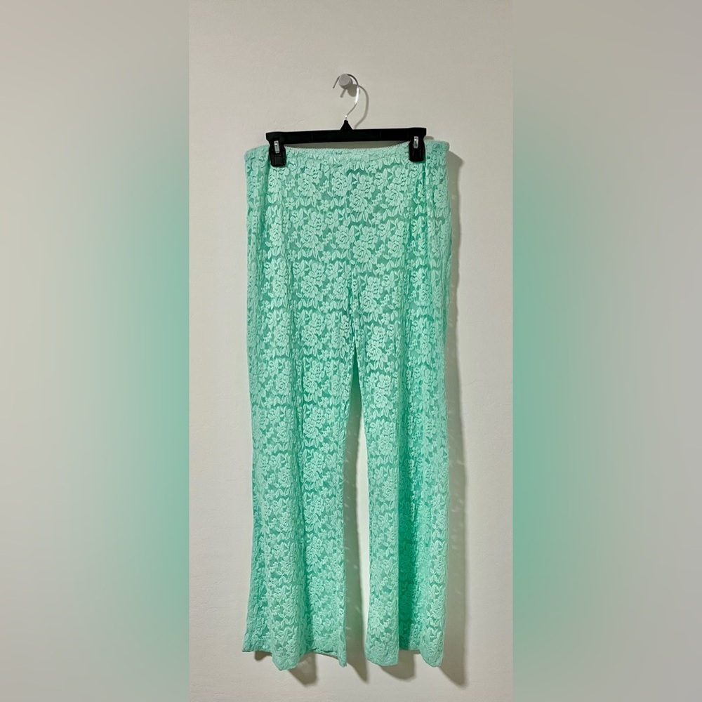 NWOT Intimately Free People All Day Lace Flare Trousers